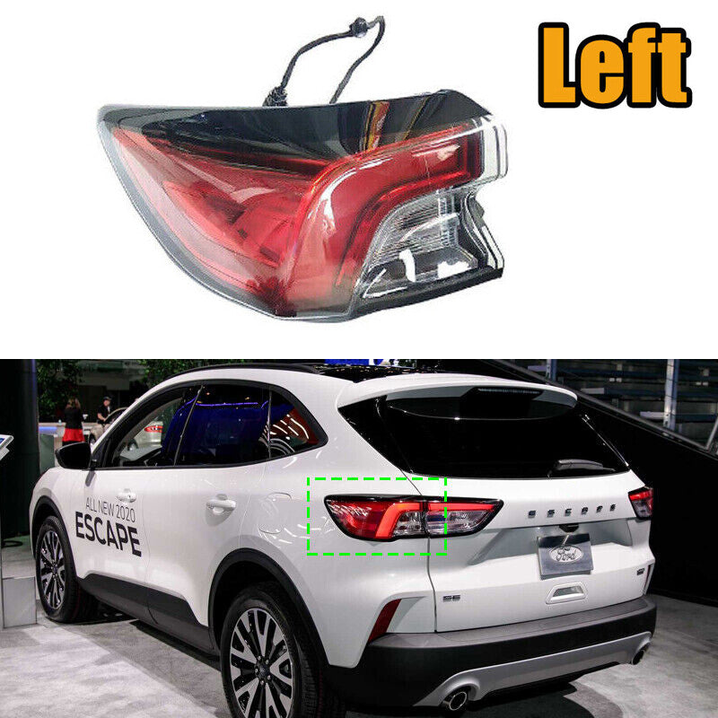 Left Outside Rear for Ford escape 2020-21 Tail Lamp Turn Signal Light Brake
