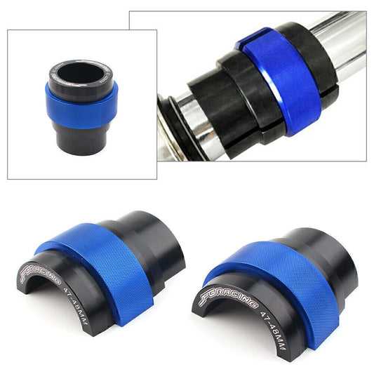 47mm-48mm CNC Aluminum Fitk Oil Seal Driver Tool for Honda for Yamaha for Suzuki Blue