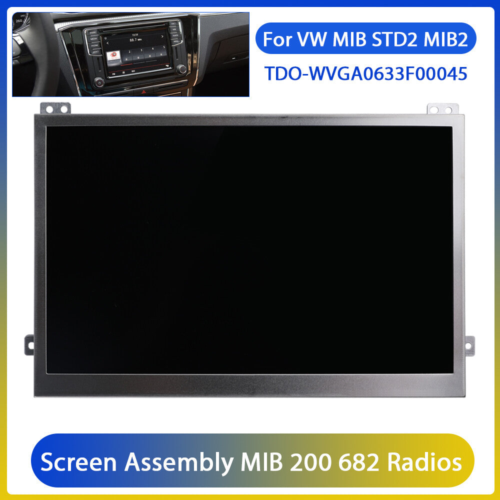  for VW for Skoda MIB STD2 200 680 600 6,5 Touch Screen Display TDO-WVGA0633F00045