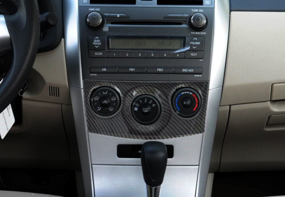 Center Console Wrap Cover for Model 3 Y 2021-2023, ABS Not Stickers- v