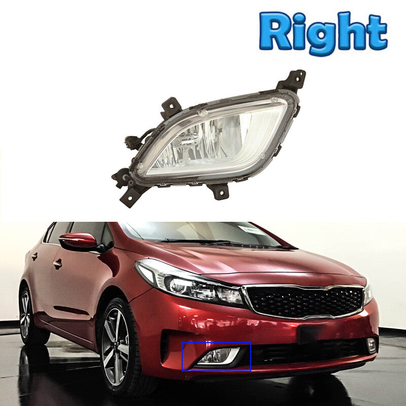 Right Front Bumper Fog light for KIA Forte 2016-2018 Car Fog Light signal lights