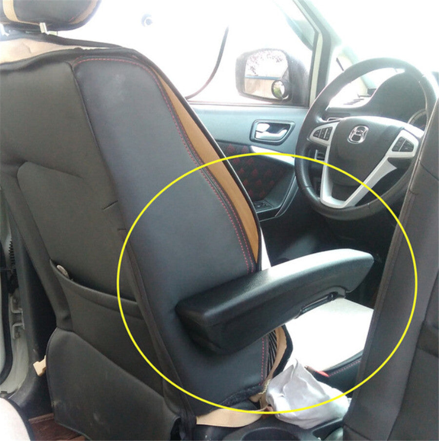 Universal PU Leather Car Truck for Seat Armrest Console Box Caravan for Seat Right Side Q