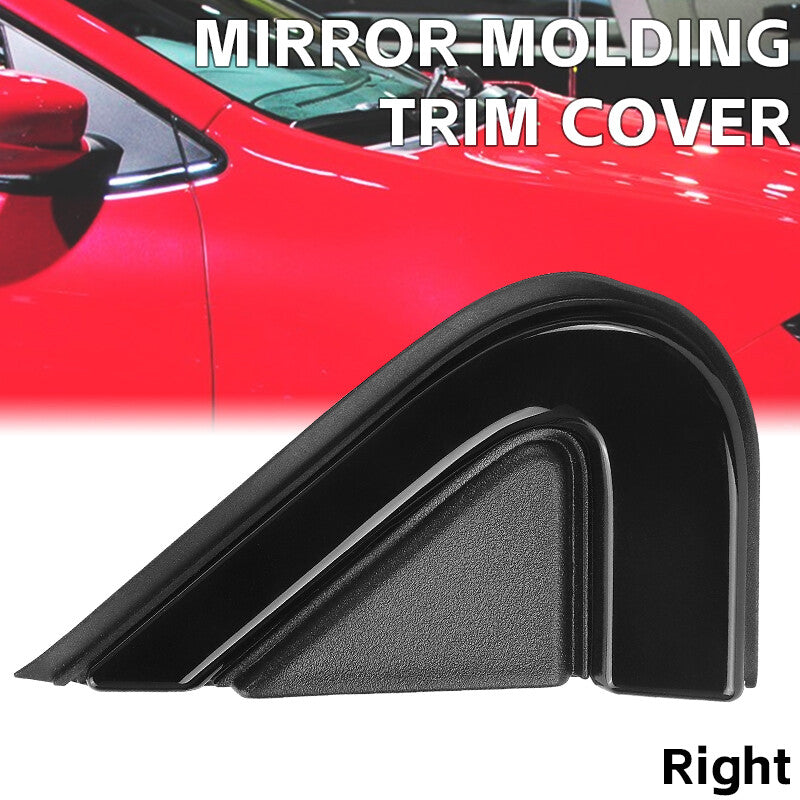 Right Side Mirror Corner Molding Trim Pillar Fender For 2012-2016 for Dodge Dart