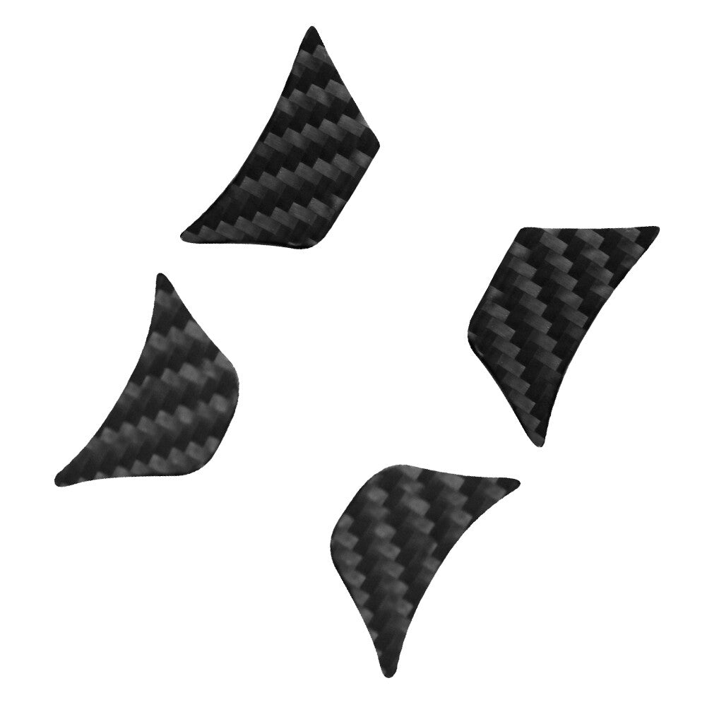 Red Interior Carbon Fiber Center Armrest Below Trim Cover for Camry 12-14 v