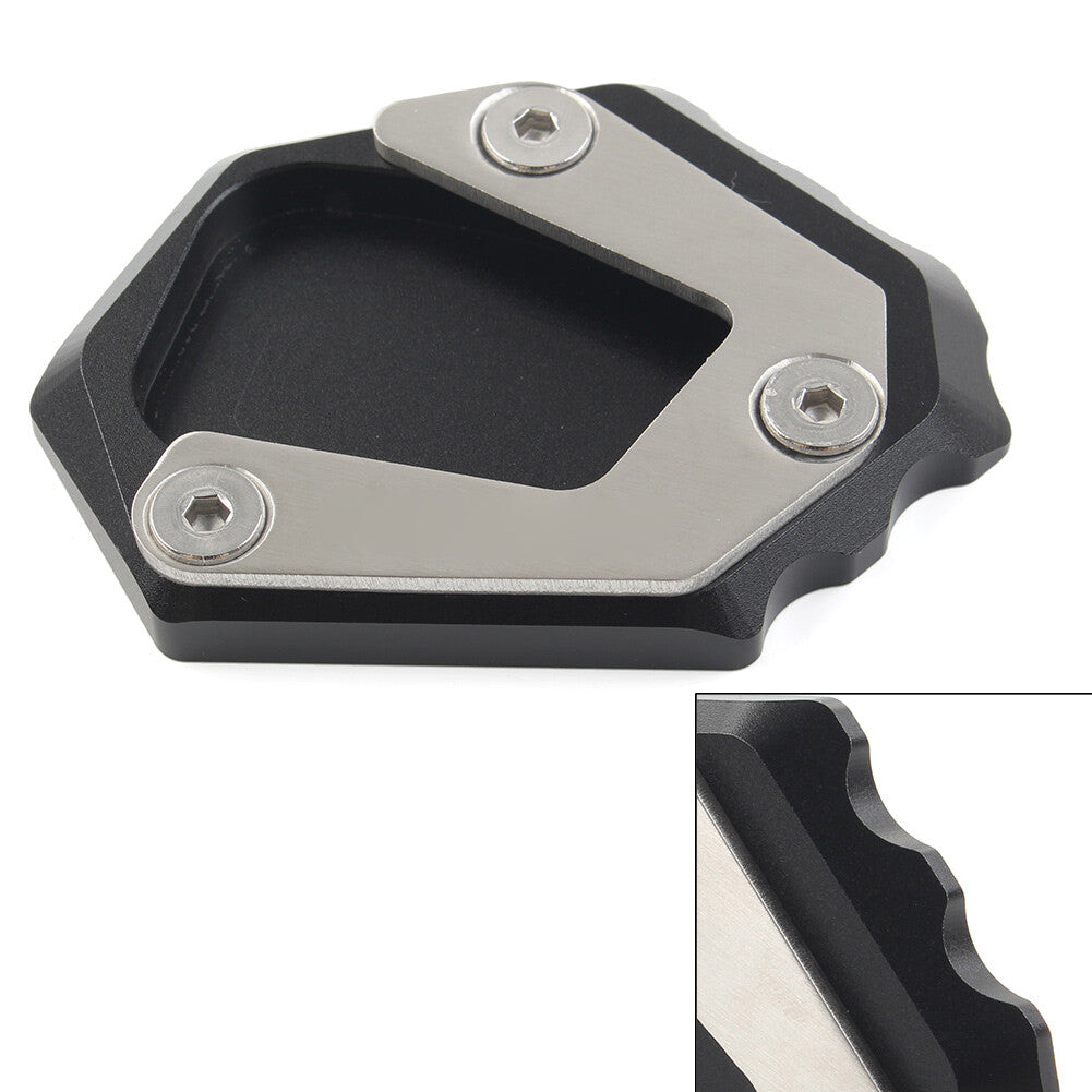 Kickstand Seitenst?ndervergr??erungsfu?platte f¨¹r for Honda CB650R 2019-23 Schwarz