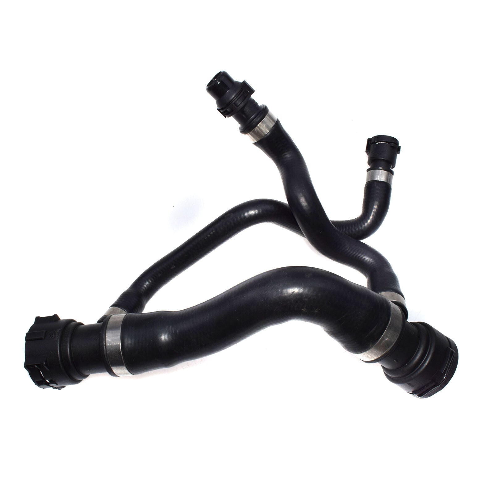 Upper radiator coolant hose for 525i 525xi 530i 530xi E60 E61 17127546064- v