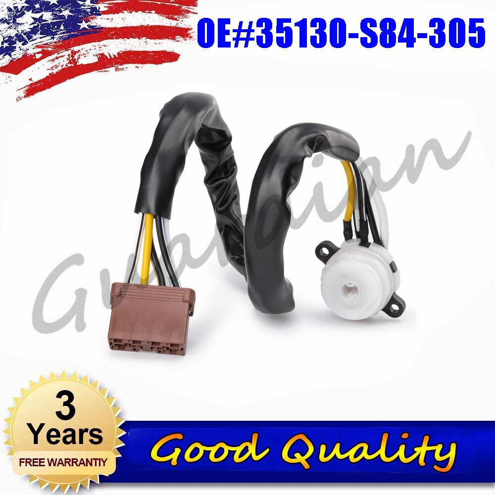 One new replacement ignition switch 35130-S84-305 for Acura CL TL and for Honda Accord.