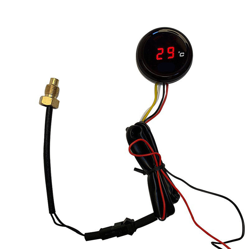 DC 12V digital thermometer for motorcycles and bicycles, water thermometer 0 ~ 120°C - n