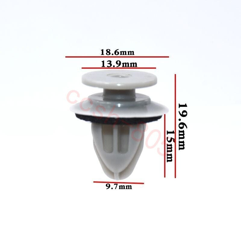 10 Pcs Car Wheel Well Trim Moulding Retainer Clips for Mazda Cx-3 Cx-5 Cx-9