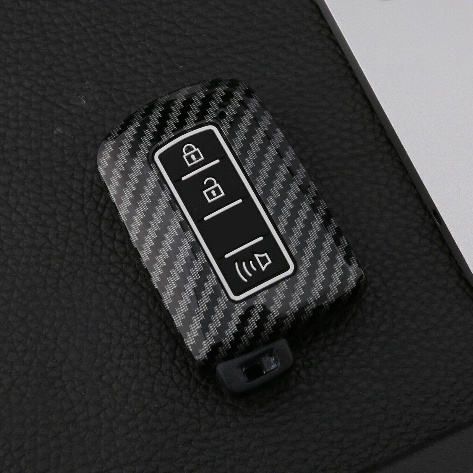 Internal gear shift knife decorative cover, made of carbon fiber, suitable for Honda CR-V (CRV) 2017-2021. Q