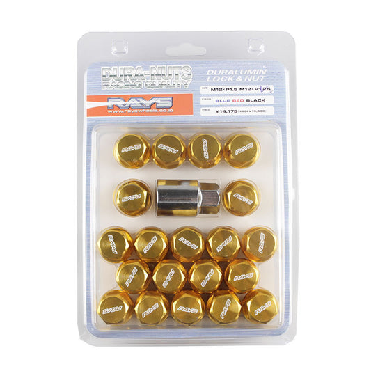 Gold 12mmX1.5 Racing Wheel Lug Nuts 35mm Close End for Honda , Toyata, for Mazda .etc Q