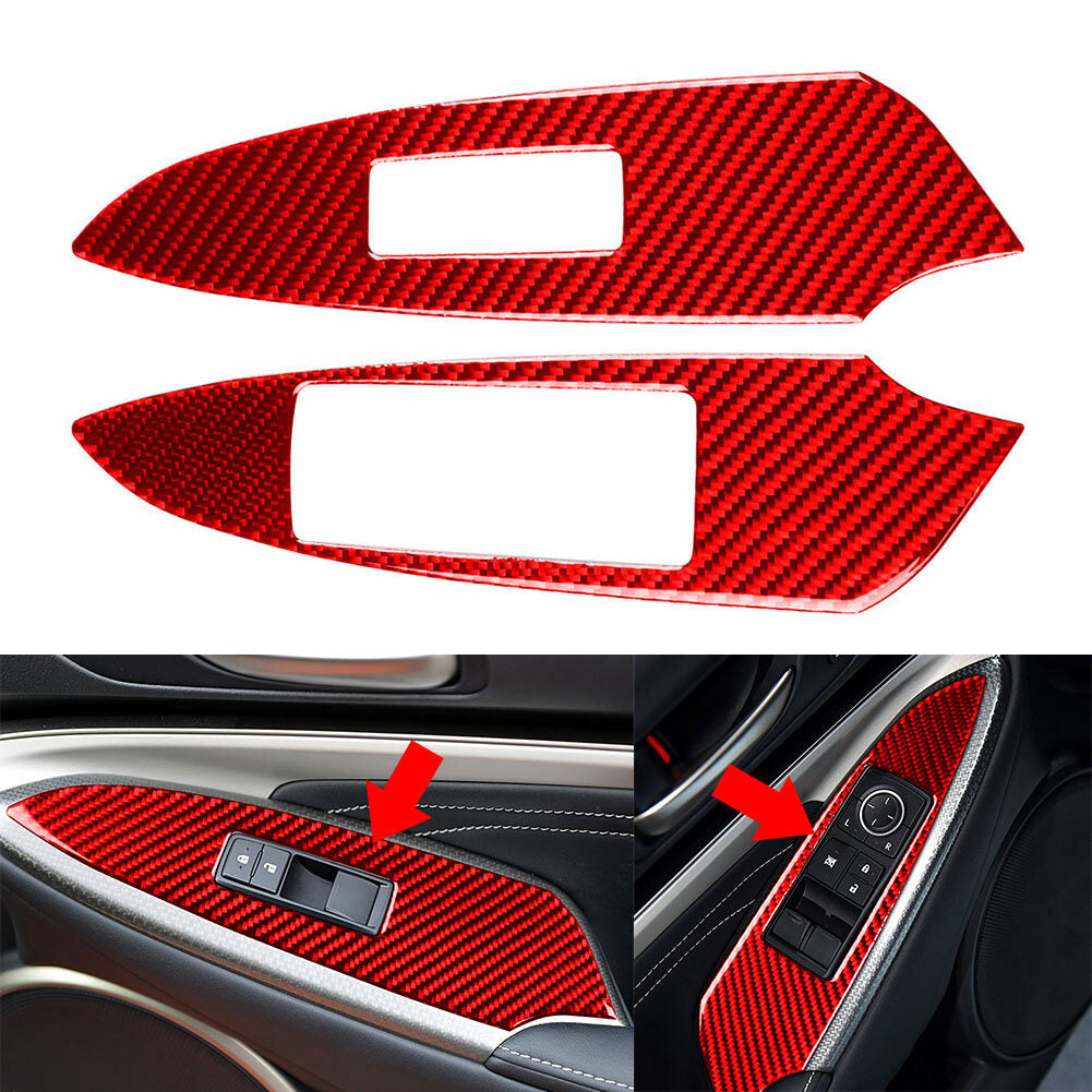 Window Lift Panel Cover Trim Fit for Lexus RC200t RC300 RC350 RC F Sport 2015-2024