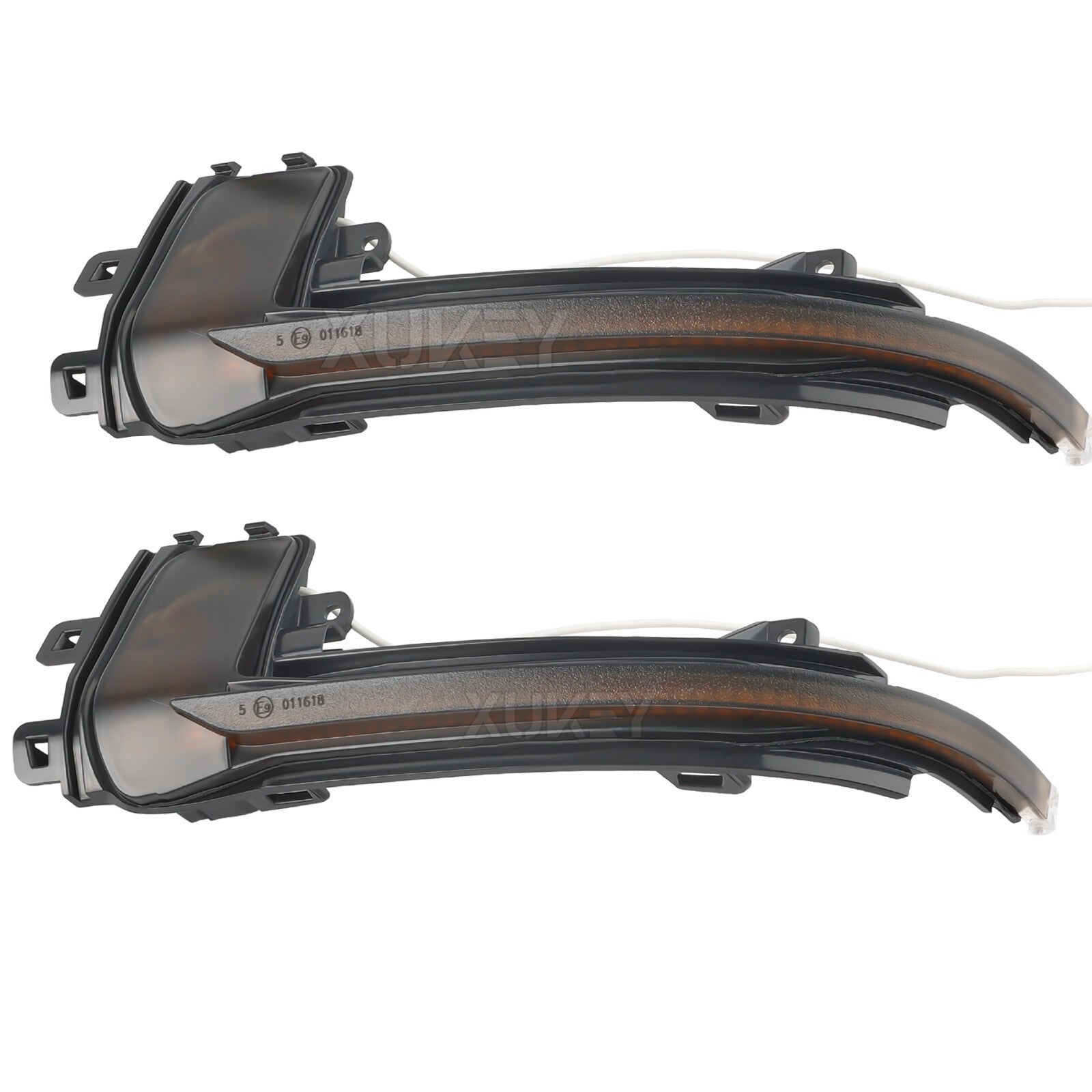 2x Dynamic LED Wing Mirror Indicator Turn Signal Lights for Audi A3 8P for A4 B8 for A5
