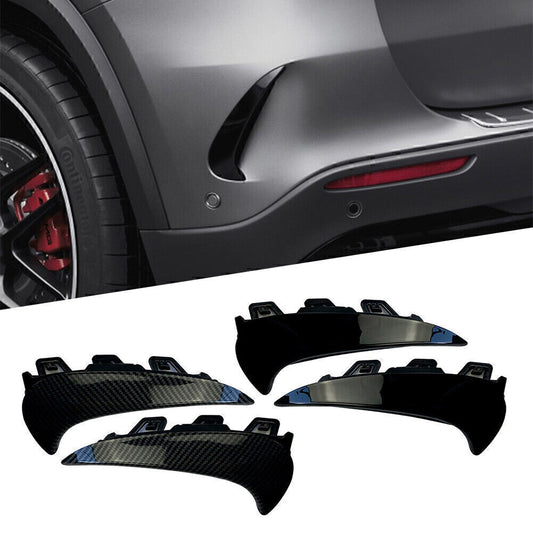 Rear Bumper Splitter Spoiler Canard Air Vent Fit for Benz GLA200 260 H247 GLA35