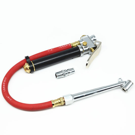 120PSI Car Tire Pressure Meter Gauge Manometer Tester Air Inflator Gun Hose Tool