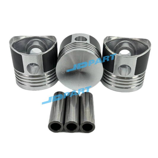 3-piece K3C piston pin pack for excavator engine parts -