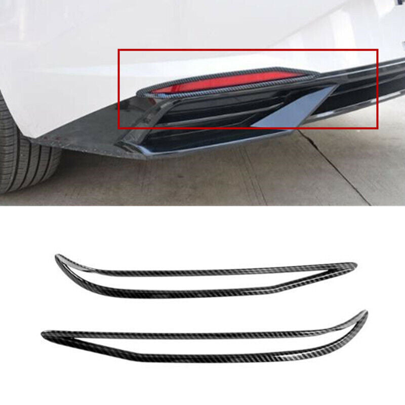 for Kia K5 2021-2023 Chrome Rear Fog Light Lamp Reflector Cover Trims Decoration v