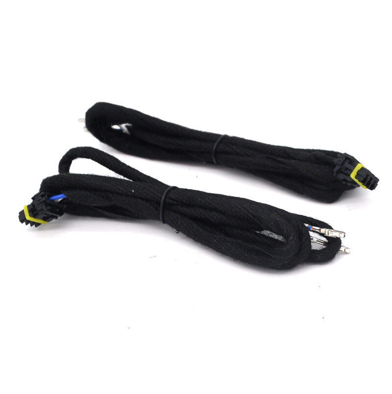 Retrofit pair Side Mirror Puddle Light cable harness for VW for Passat b8 2014 up v