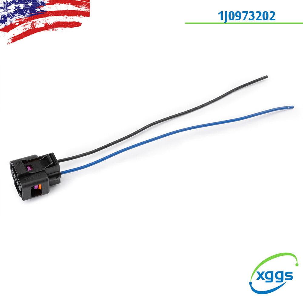 Fluid Reservoir Coolant Tank Sensor Connector Pigtail for VW for Audi 1J0973202 Q