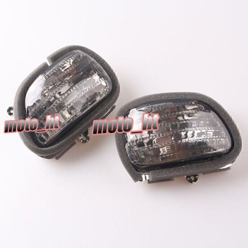 Smoke Front Turn Signal Light Lens Cover for HONDA GL1800 GOLDWING 2001 2002-10 Q