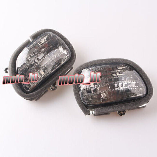 Smoke Front Turn Signal Light Lens Cover for HONDA GL1800 GOLDWING 2001 2002-10 Q