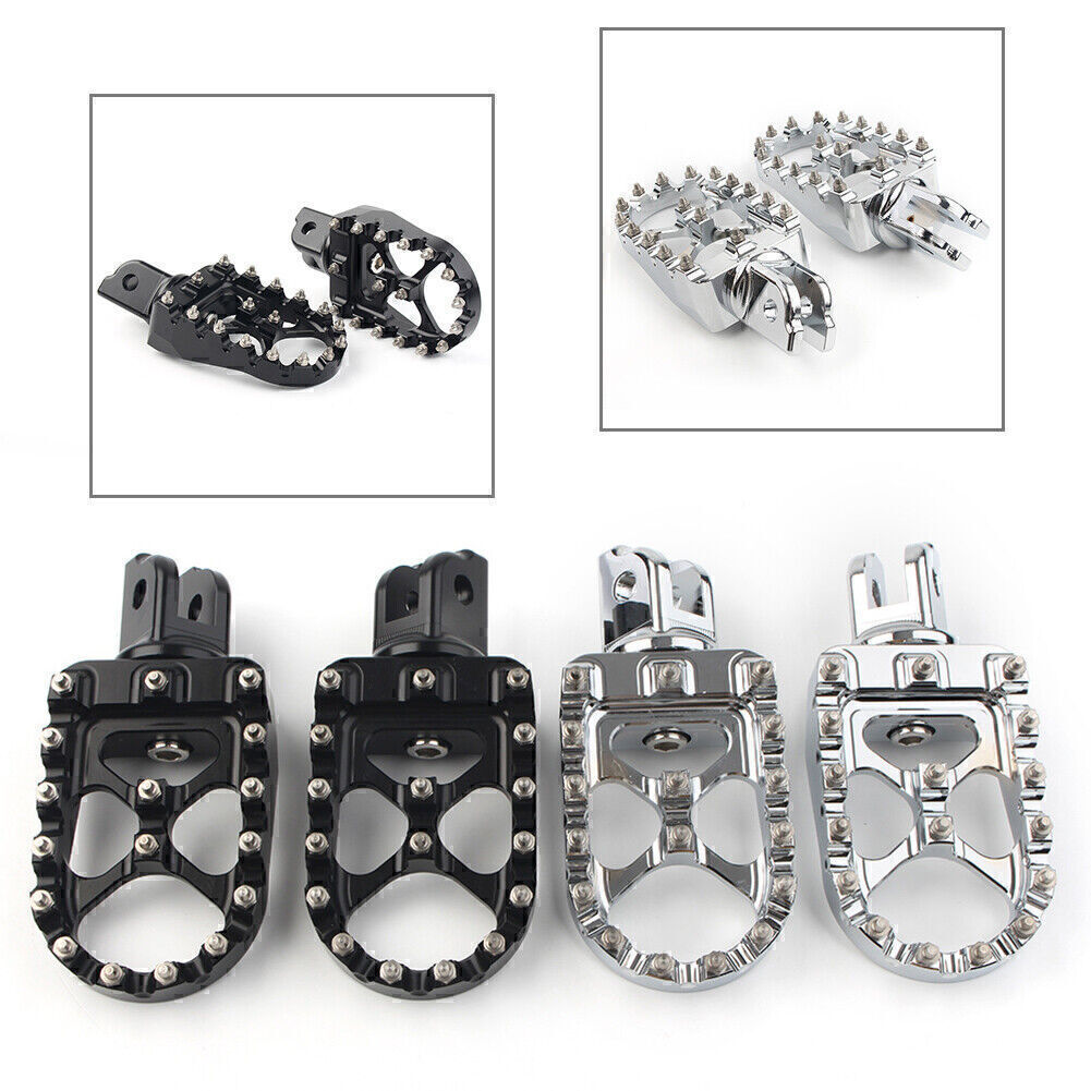 CNC Footpeg Footrestset Fit for Harley 2018-2019 Softail Low Rider Fat Boy Slim