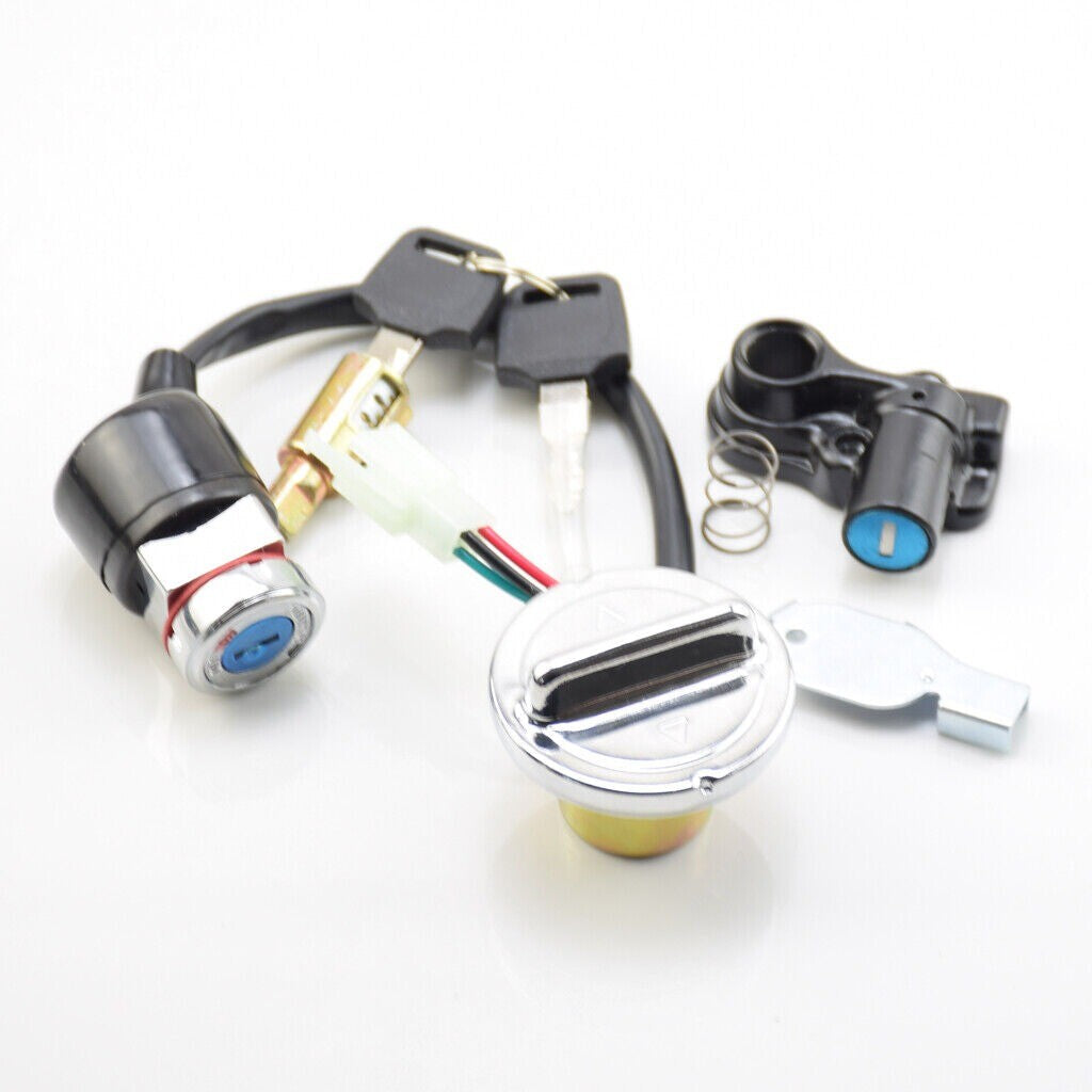 Lock  Key  Ignition Switch Gas Cover Kit Motorcycle Dax 50cc 125cc Skyteam