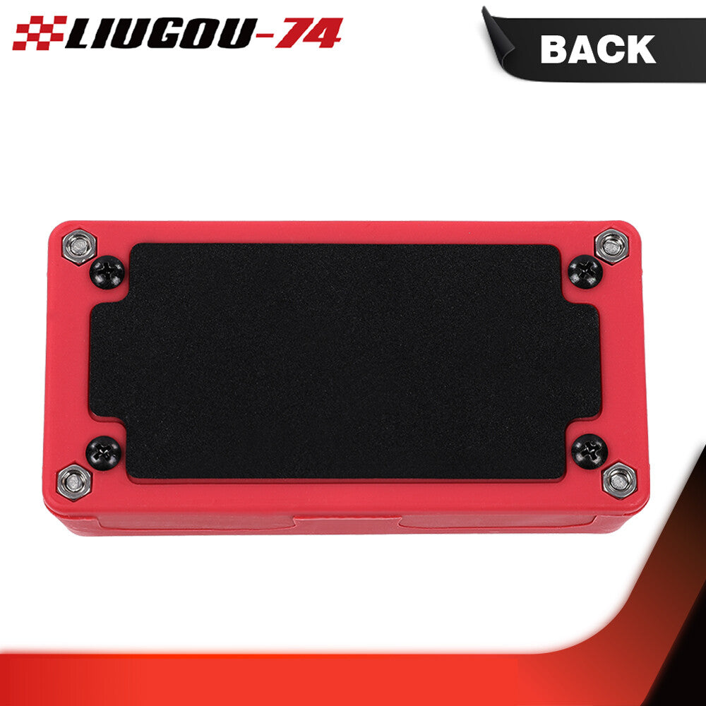 12 Volt Red Terminal Ground Distribution Junction Block Heavy Duty Bus Pole - v