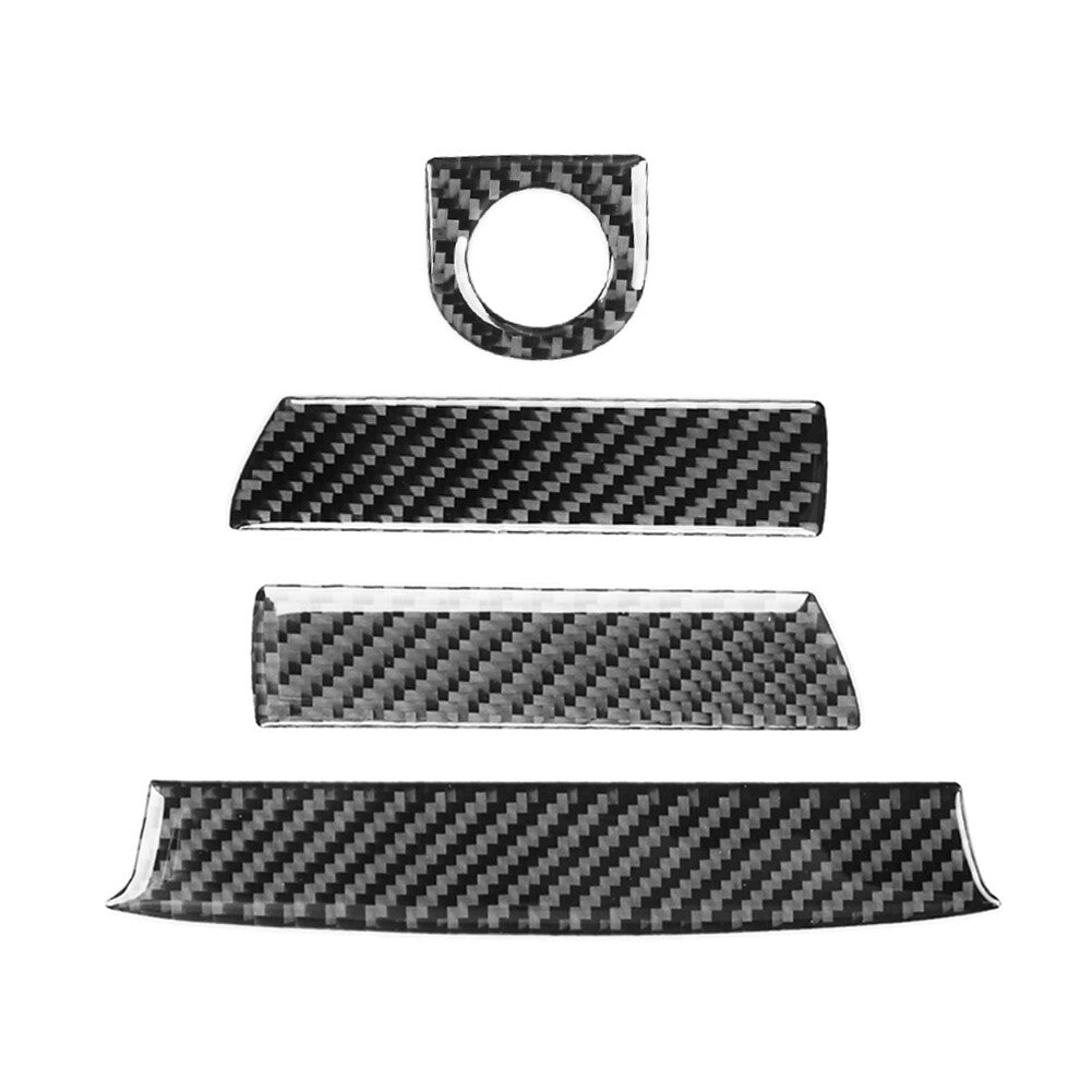 Black Center Console Storage Panel Cover Trim for Subaru Forester 2009-2013