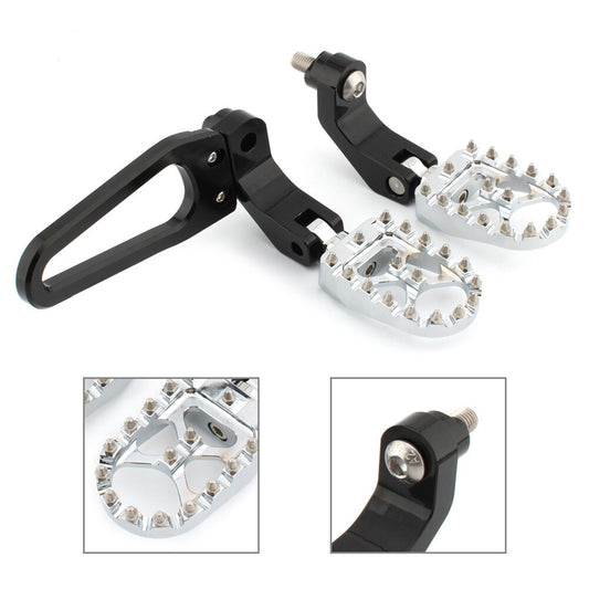 Rear Foot Rests Pegs Pedal Passenger Footpegs Mounting Kit for BMW R18 Chrome