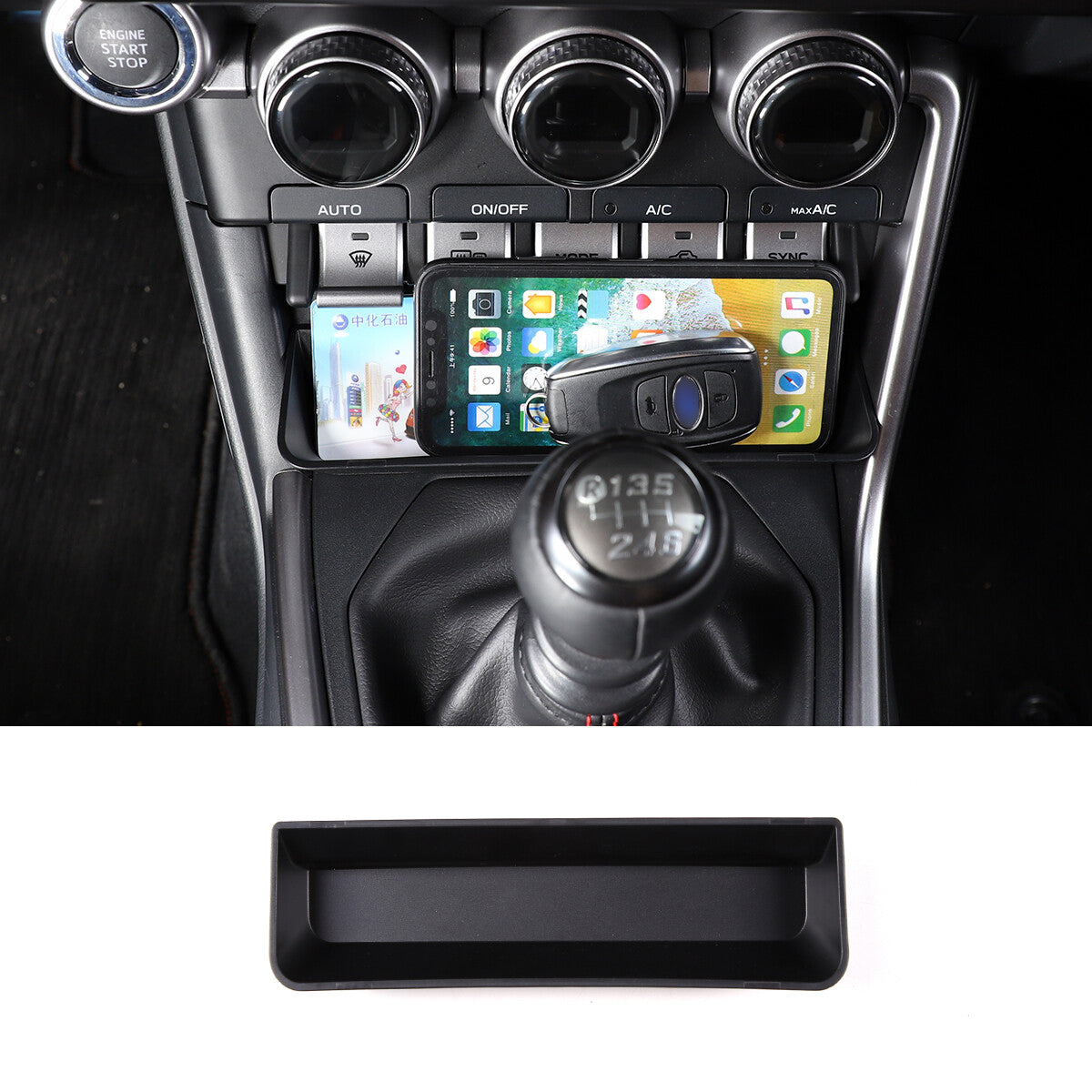 Matte Black Steering Wheel Button Frame Trim for Tacoma/Tundra 2016 - 2022- v