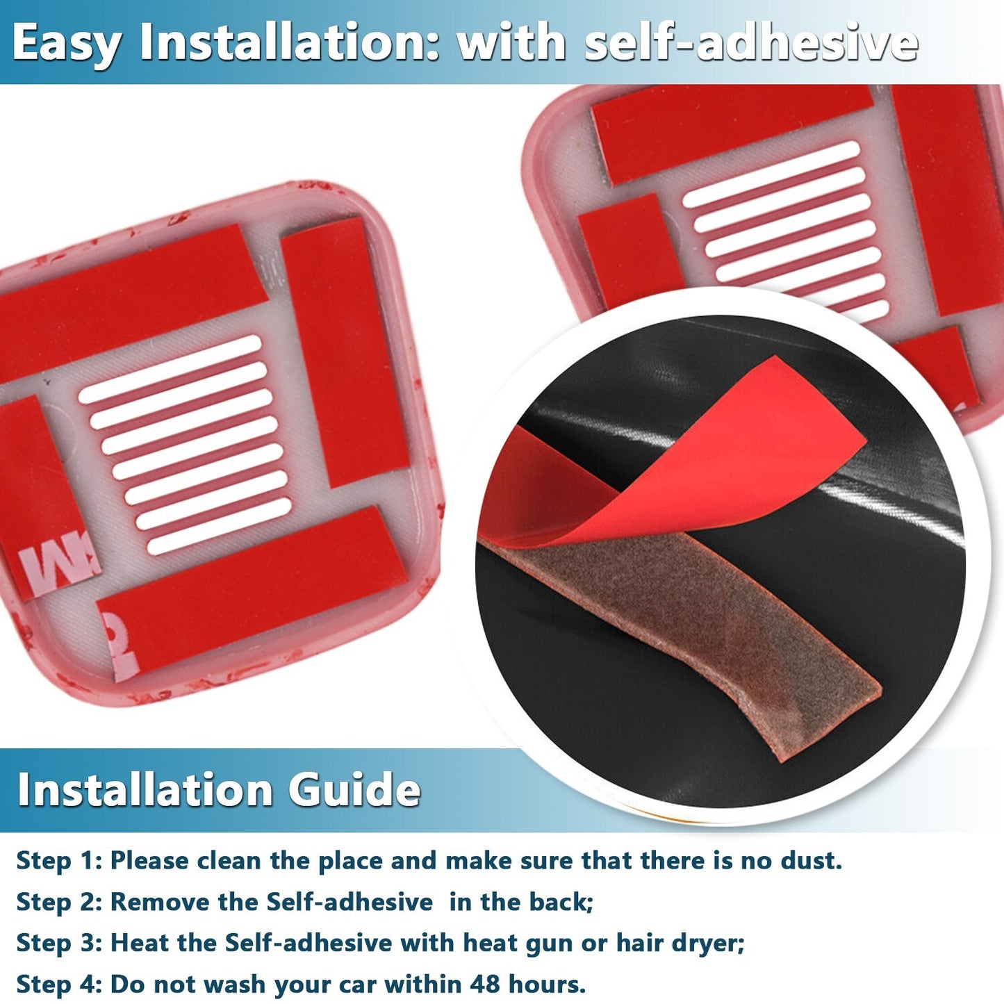 Red Roof Microphone Speaker Decoration Cover Trim for Dodge for Challenger 2015-2023