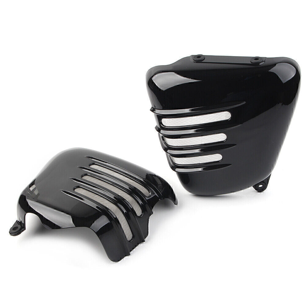 Battery Side Cover Panel Cowl BLK Fit T100 SE ACE Thruxton 900 Scrambler 2001-15
