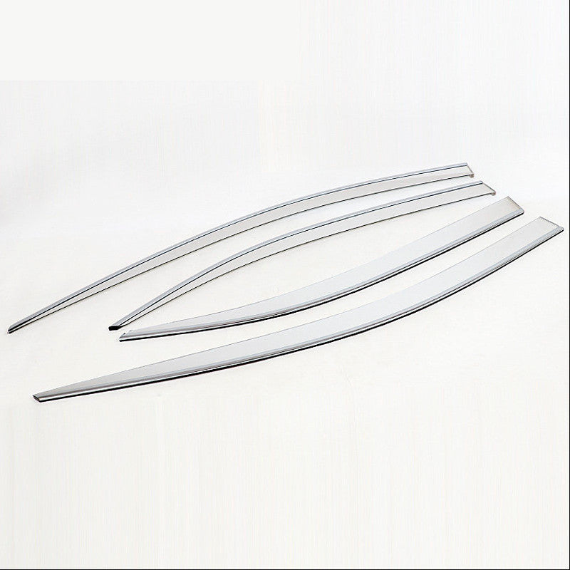 For TOYOT@A for COROLLA 2020-2023 Chrome Window Visor Vent Shades Sun Rain Guard n