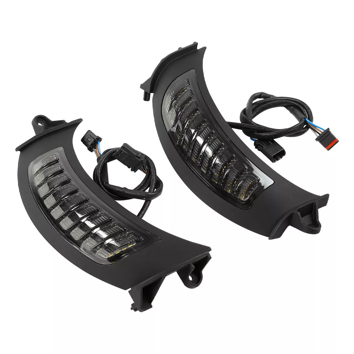 Motorcycle LED Side Marker Turn Signal Light for Harley Road Glide FLTRXSE 15-up