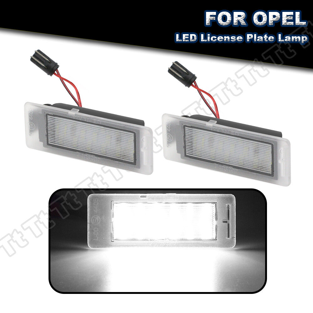Full LED license plate lights suitable for Cadillac CTS XTS, for Chevrolet for Corvette,for Buick for GMC Q