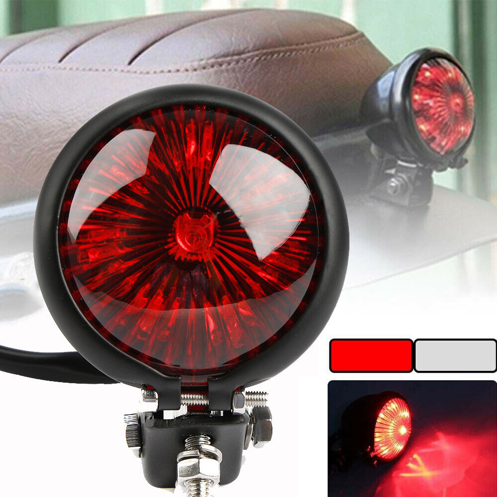 Motorcycle LED taillights and brake lights suitable for Cafe Racer Bobber Chooper for Harley