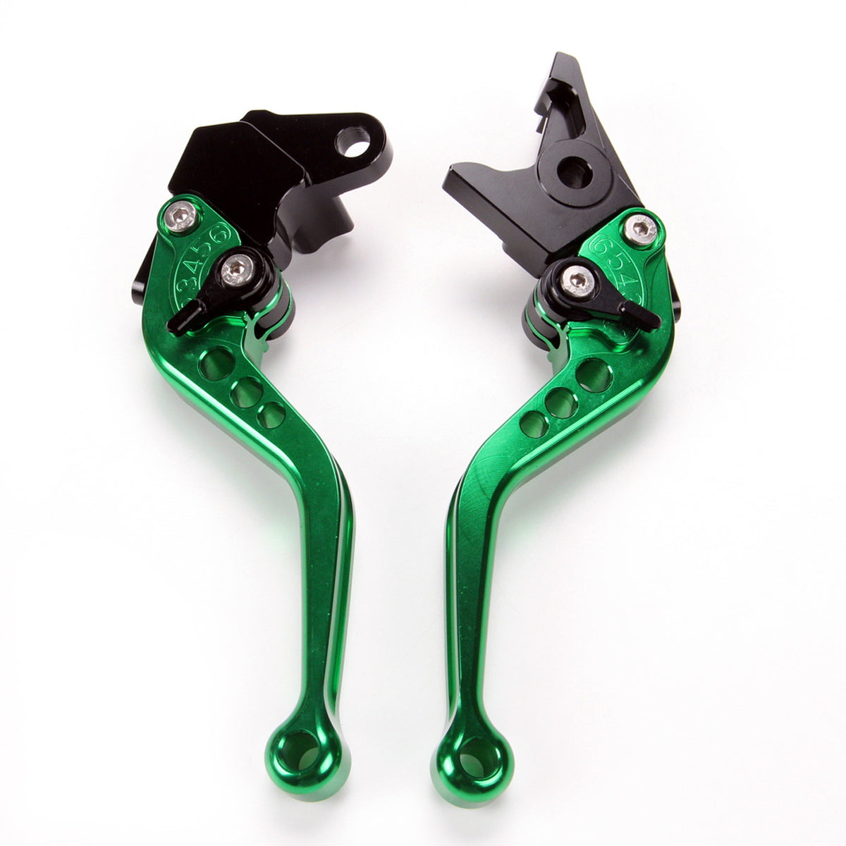 US Short Anodized Brake Clutch Levers for KAWASAKI 650 / 2009-2016