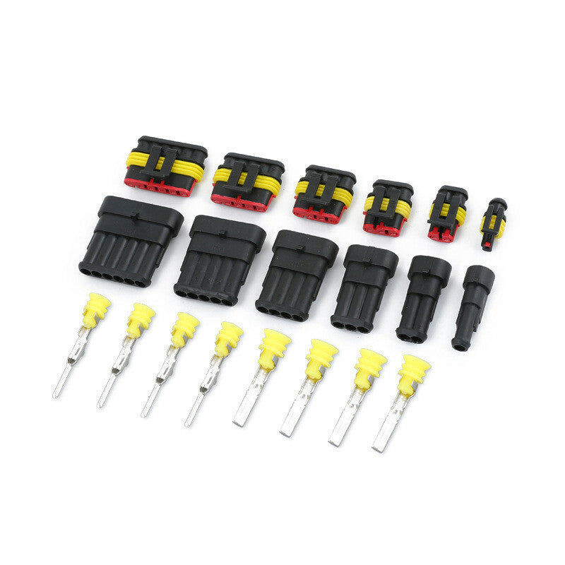 Car Seal Waterproof Electrical Wire Connector Plug Fuse 1/2/3/4/5/6 Pin Terminal