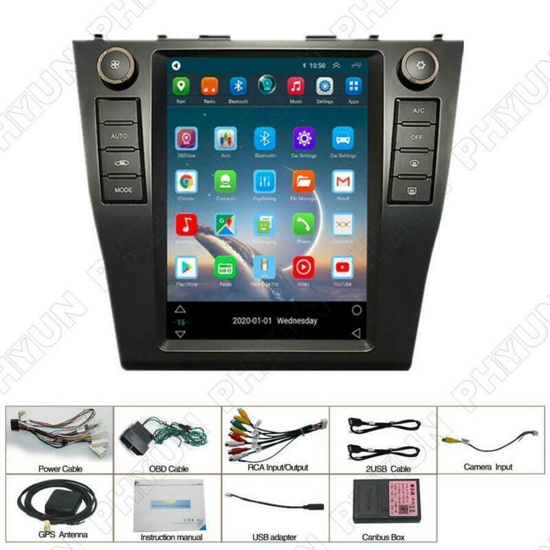 Vertical screen compatible with Android 10.1 for Camry 2006-2011 car stereo radio with GPS 9.7-inch screen. n
