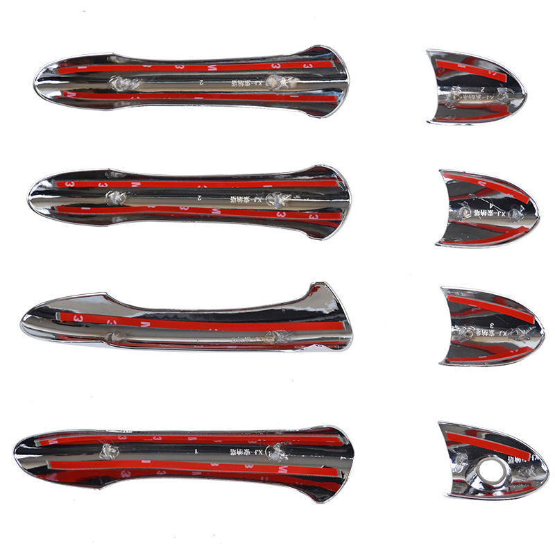 For 2011 2012 2013 2014 for Hyundai Sonata Sedan 4pcs Chrome Door Handle Cover trims