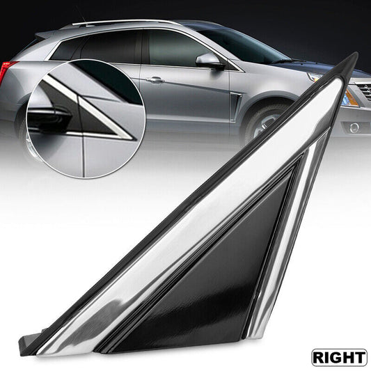 Right passenger mirror corner triangle molding fender for Cadillac SRX 2010-2016