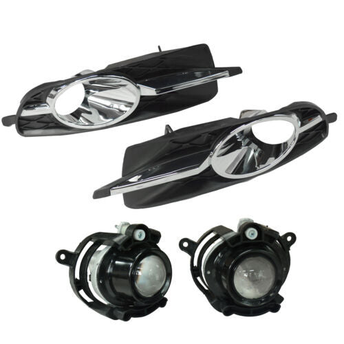 For 2010-2013 for Buick LaCrosse Pair Front Bumper Fog Lights Assembly With Covers
