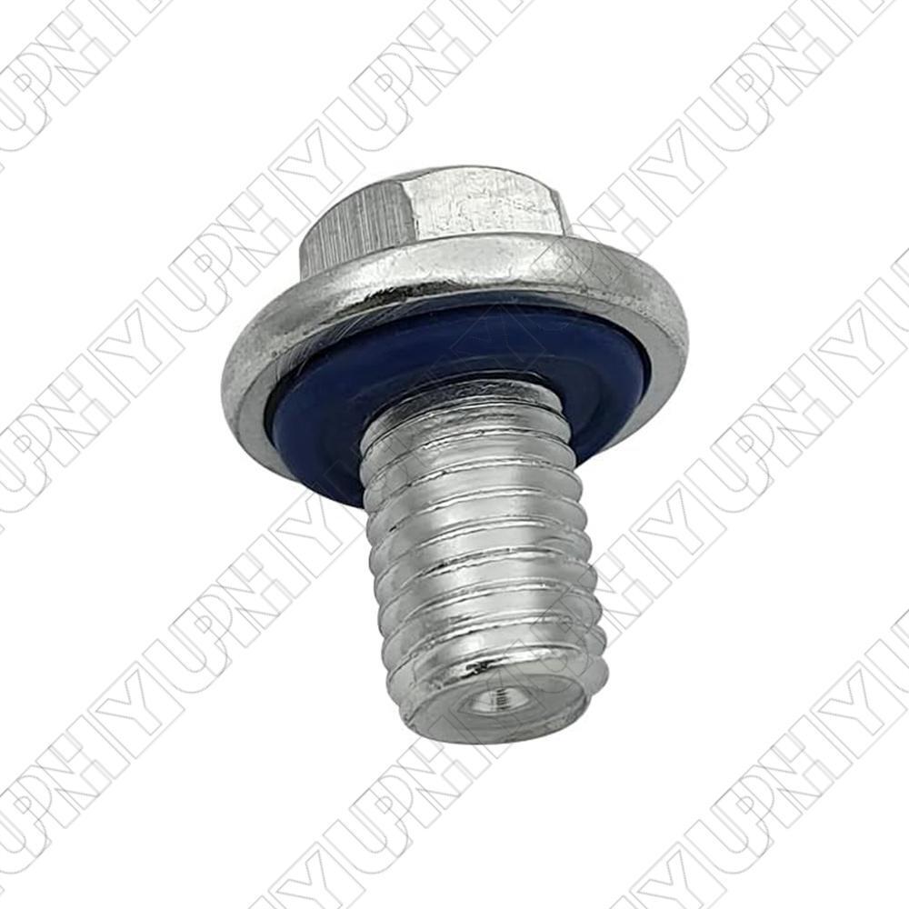 2x Engine Oil Drain Plug Bolt w Gasket 55577568 for Chevrolet Malibu Spark 16-20 Q