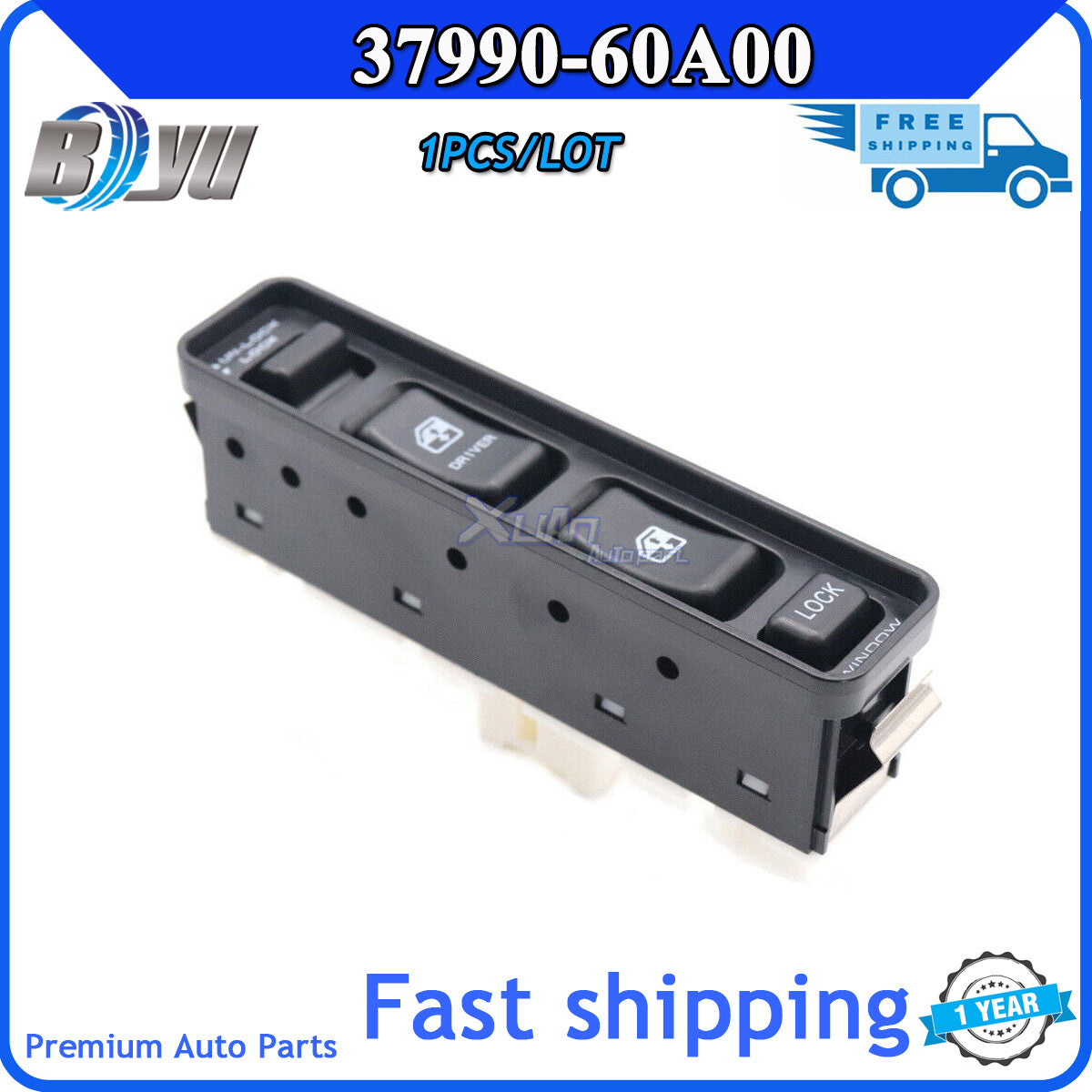 Brand new left-side power window master switch for Suzuki Vitara 92-98 37990-60A00- v