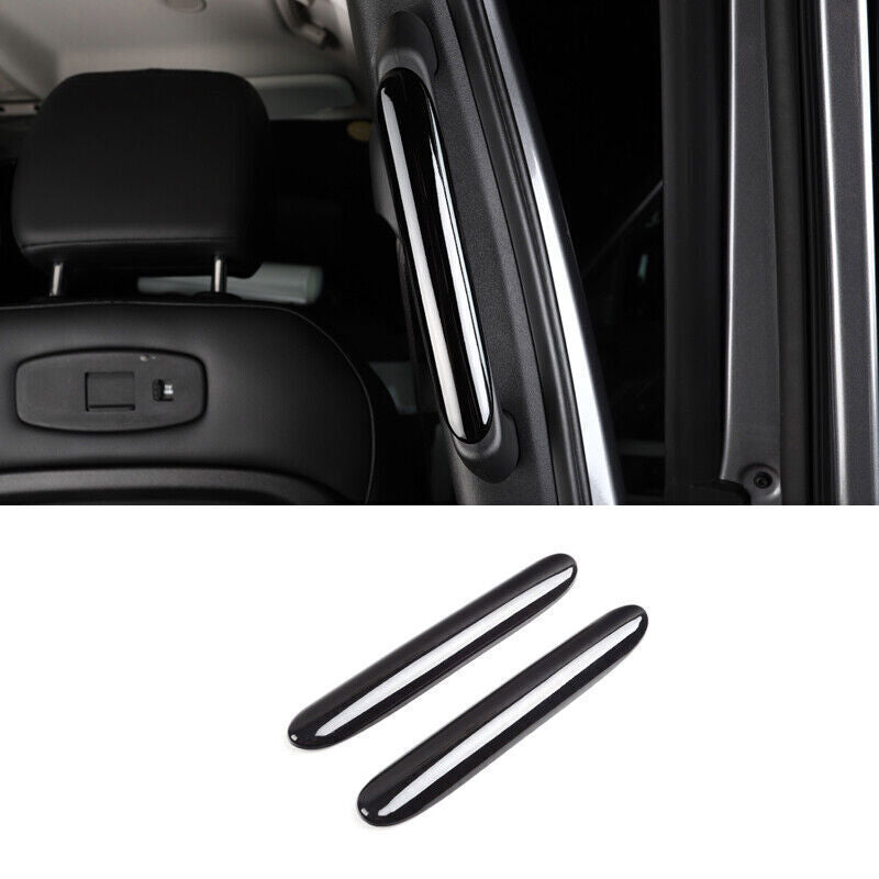 for Land Rover for Defender 2020-2025 Gloss Black B Pillar Post Handle Cover Trim 2X