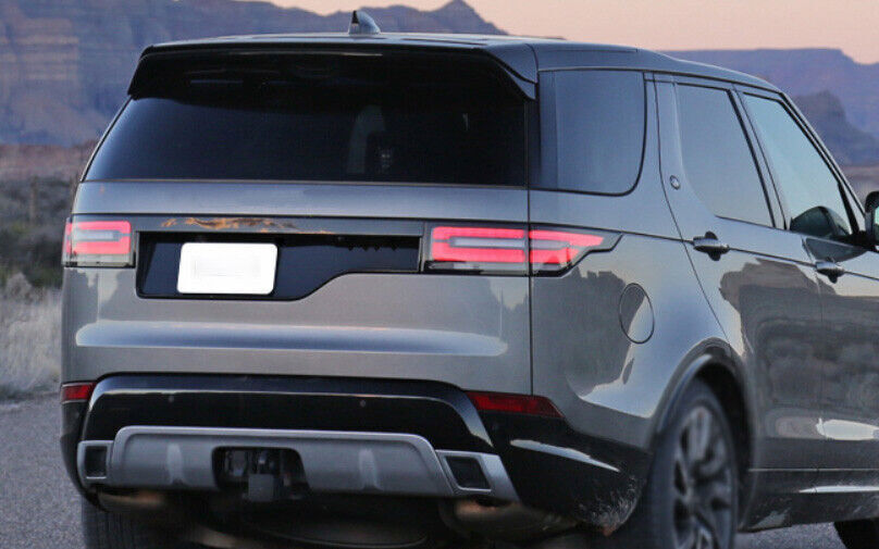 1X Gloss Black Tail Door Trunk Lid License Trim for LandRover Discovery 5 17-20