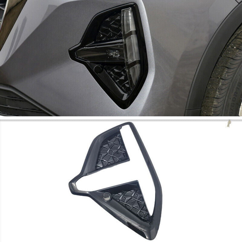 1PC ABS Left Side Front Bumper Fog Lamp Cover w/Hole For Chirey Tiggo 7pro 20-22