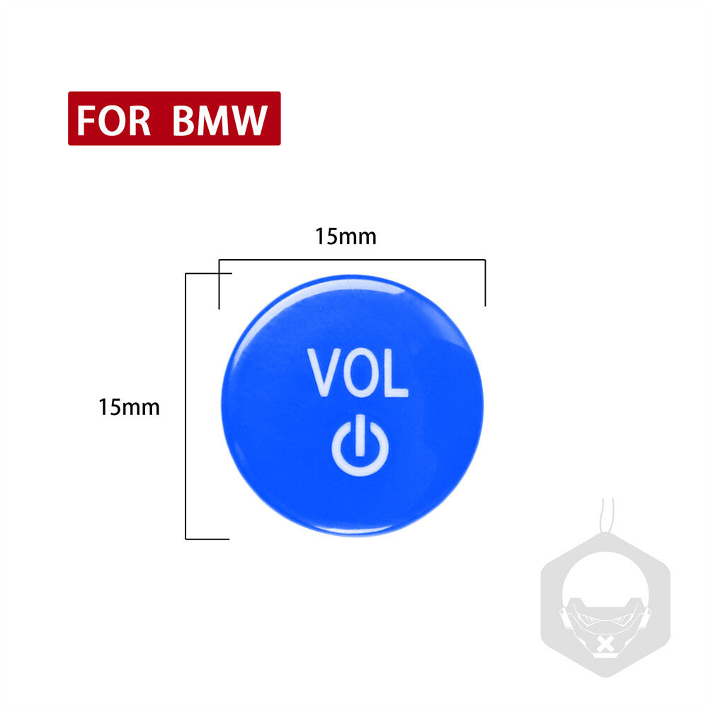 Blue Replace VOL Button Cover for BMW 2 3 4 8 Series G42 G20 G22 G14 X3 X4 X5 X6