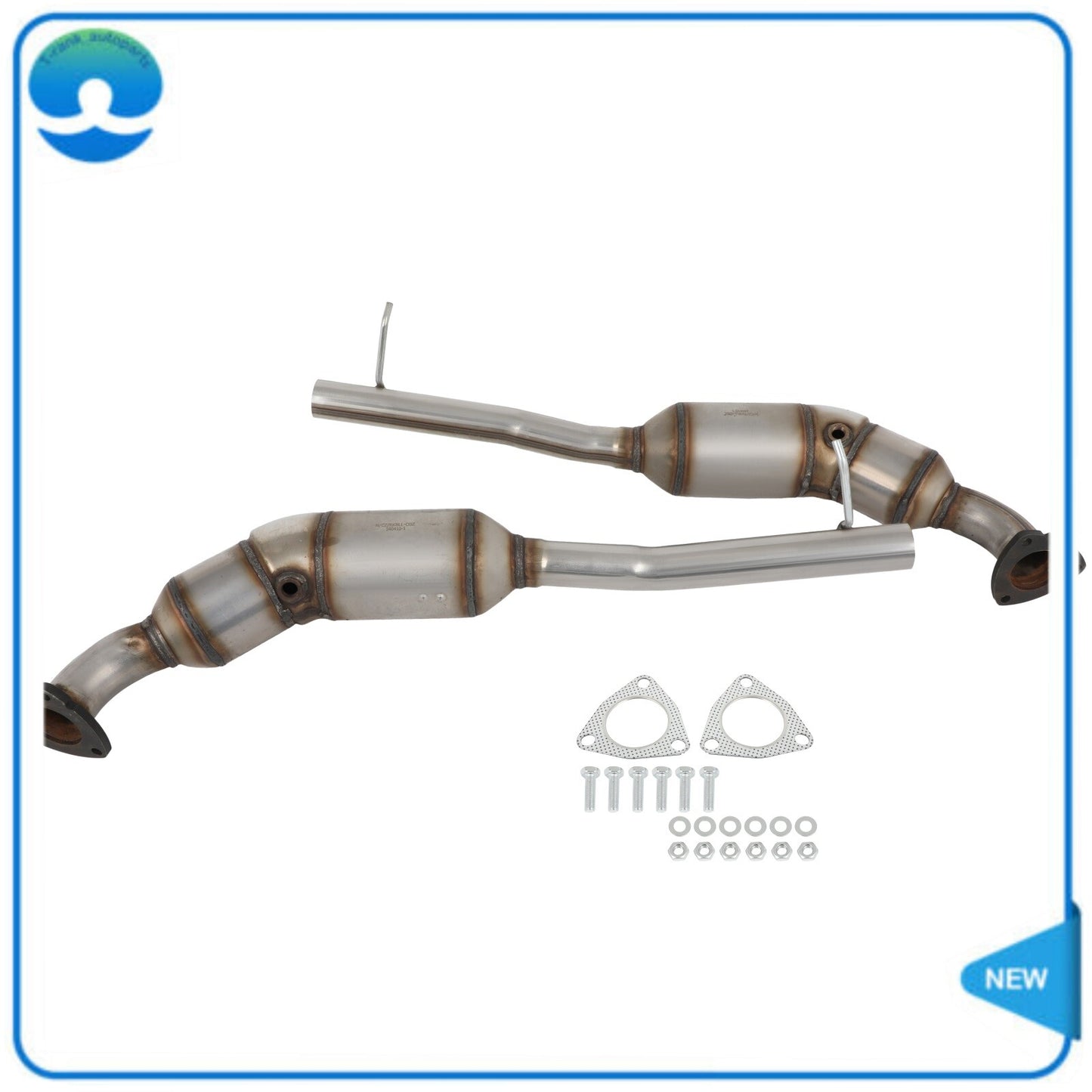 Catalytic Converters for 2010 - 2012 for Land Rover for Range Rover Front EPA Approved